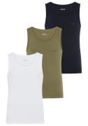 BOSS Tanktop 3P RibClassic BOSS ONE x David Beckham