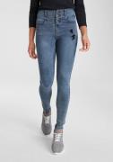 Arizona Skinny fit jeans Ultra Stretch hoge taille, enkel-lang, elasti...