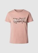 Pepe Jeans T-shirt Rosalind met bloemprint vooraan