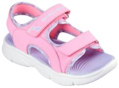 Skechers Sandalen FLEX SPLASH , klittenbandschoen met hart-applicatie,...