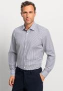 OLYMP Businessoverhemd Level Five body fit met romeinse strepen
