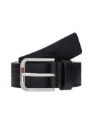 TOMMY JEANS Leren riem TJM AUSTIN TEXTURE 3.5 Label op de sluiting, ne...