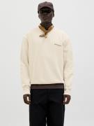 Jack & Jones Sweatshirt JJEDOVER PRINT SWEAT CREW NECK