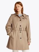 Tommy Hilfiger Curve Trenchcoat CRV HERITAGE SB TRENCH in grote maten,...