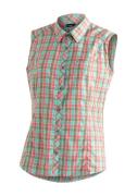 Maier Sports Functionele blouse Paloma Geruite, mouwloze blouse voor w...