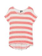 Vero Moda Shirt met korte mouwen VMWIDE STRIPE SL TOP GA JRS NOOS