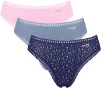 Sloggi Slip GO Crush met kanten details (Set van 3)
