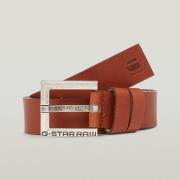 G-Star RAW Leren riem New Duko Belt