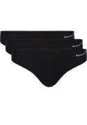 Reebok Tanga Serena met merkinscriptie aan de heup (set, 3 stuks)