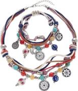 Lascana Sieradenset Charm armband en kettingen set