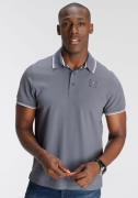 DELMAO Poloshirt Korte mouwen, losse pasvorm, polokraag, voor tennis o...