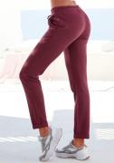 H.I.S Sweatbroek / relaxbroek / sweatbroek Slipbroek met kleine omslag...