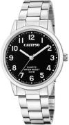 CALYPSO WATCHES Kwartshorloge Basic Horloge, herenhorloge, stalen band...