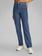 Calvin Klein Straight jeans HIGH RISE STRAIGHT in middenblauwe wassing