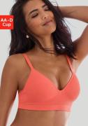 Lascana Push-up-bh COMFY BRA zonder beugels in zachte katoenen stof, b...