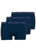 Tom Tailor Boxershort Buffer met logoband (Set van 3)