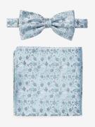 MONTI Vlinderdasje met bijpassende pochet (2 stuks)