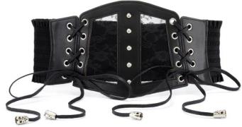 Lascana Belle Affaire Tailleriem Stretchriem met kant in corsage-look,...