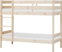Hoppekids Stapelbed Eco comfort kinderbed 90x200 of 70x160 van massief...