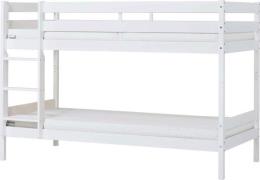 Hoppekids Stapelbed Eco comfort kinderbed 90x200 of 70x160 van massief...
