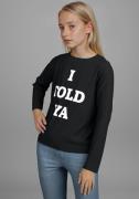 KIDSWORLD Shirt met lange mouwen Spruch: I TOLD YA