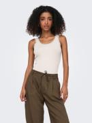 Only Tanktop ONLSARA – Tanktop met kantdetail bij de halslijn