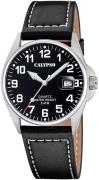 CALYPSO WATCHES Kwartshorloge Basic Horloge, herenhorloge, leren band,...