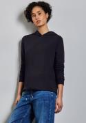 STREET ONE Hoodie met een capuchon