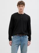 Jack & Jones Shirt met lange mouwen JJEDOVER HENLEY LS TEE NOOS
