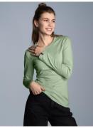 Trigema Longsleeve TRIGEMA Shirt (1-delig)