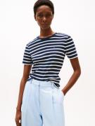 Tommy Hilfiger T-shirt SLIM CODY C-NK SS met geborduurd logo