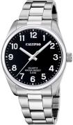 CALYPSO WATCHES Kwartshorloge Basic Horloge, herenhorloge, stalen band...