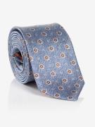 MONTI Stropdas gemaakt van pure zijde, met bloemenpatroon, 6,5 cm bree...