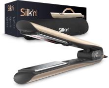 Silk'n Straightener SilkyStraight met infrarood, titanplaten, korte op...