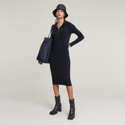 G-Star RAW Zomerjurk Half Zip Hdd Slim Dress