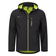 DEPROC Active Softshell-jack LAC SIMARD Men met afneembare capuchon