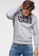 Jack & Jones Hoodie JJECORP capuchon en frontprint