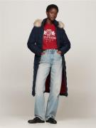 Tommy Hilfiger Gewatteerde jas HERITAGE DOWN TYRA MAXI WITH FUR