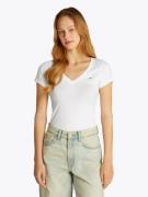 TOMMY JEANS Shirt met korte mouwen TJW SLIM V-NECK TEE
