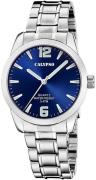 CALYPSO WATCHES Kwartshorloge Basic Horloge, herenhorloge, stalen band...