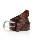 Tom Tailor Leren riem TTROY 4 cm brede herengordel, ideaal voor jeans ...