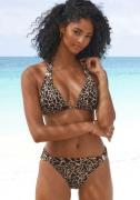 Lascana Triangelbikini Zaba Goudkleurige sieraccessoires op top en bro...