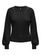 Only Trui met ronde hals ONLTAYLOR LIFE LS O-NECK BLING KNT