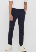 ONLY & SONS Chino met gesloten achterzakken