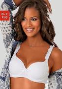 Lascana Bh met steuncups WANDA met beugel en geborduurde kant opzij, d...