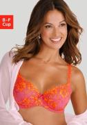 Lascana Beugel-bh WANDA met borduurkant in bloemetjes-look, dessous
