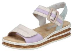 Rieker Sleehaksandaaltjes Zomerschoen, vakantieschoen, sandaal met ver...