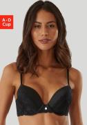s.Oliver RED LABEL Beachwear Push-up-bh Adèle met grafisch kant en met...