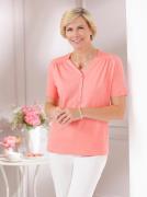 Classic Shirt met V-hals Shirt (1-delig)