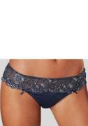 Lascana String Wanda Dessous met borduurkant in gebloemde look